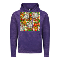 Cloud Purple christmas leopard duck Vintage Hoodie - FaDigitalArtStudio