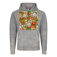 Cloud Rock christmas leopard duck Vintage Hoodie - FaDigitalArtStudio
