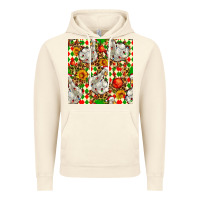 Vintage Artic christmas leopard duck Vintage Hoodie - FaDigitalArtStudio