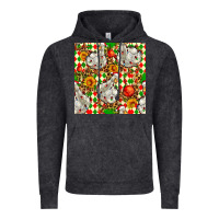 Vintage Black christmas leopard duck Vintage Hoodie - FaDigitalArtStudio
