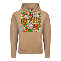 Christmas Leopard Duck Vintage Hoodie | Teevron