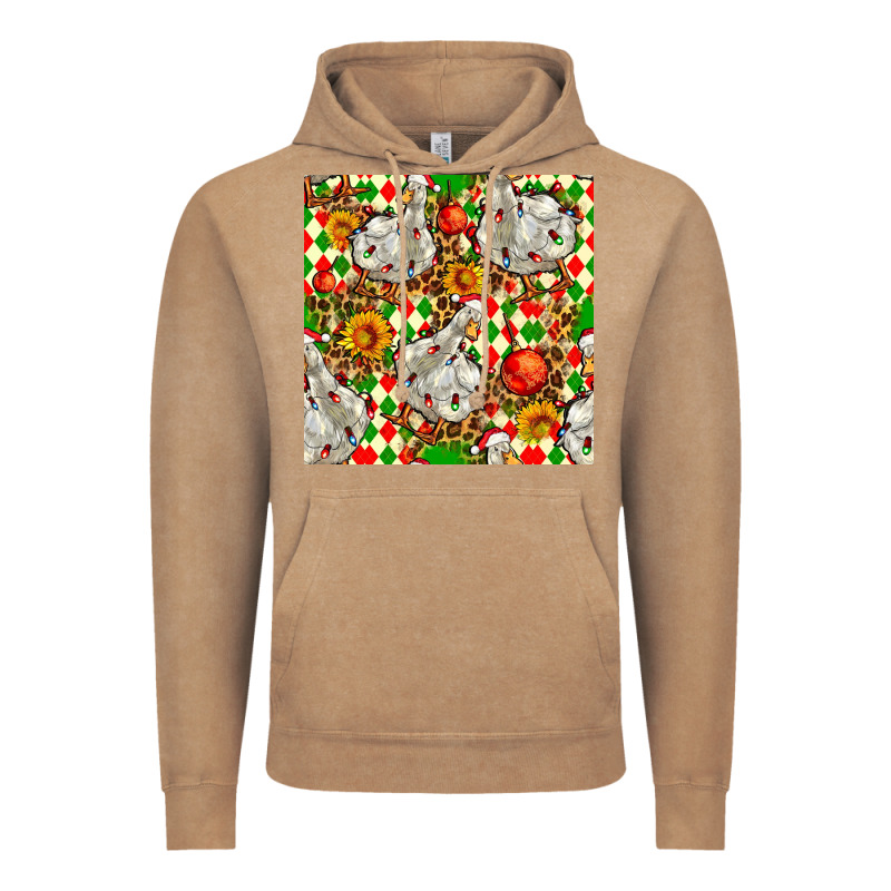 Christmas Leopard Duck Vintage Hoodie by FaDigitalArtStudio | Teevron