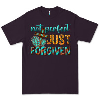 Plum not perfect just forgiven Premium Tee - texasbilliewilder