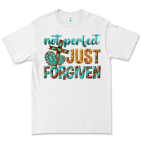 White not perfect just forgiven Premium Tee - texasbilliewilder