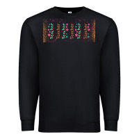 Black teacher gemstone and pink flower libbey glass Premium Sweatshirt - BundleAndBundleShop