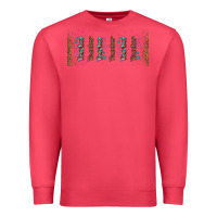 Cardinal teacher gemstone and pink flower libbey glass Premium Sweatshirt - BundleAndBundleShop