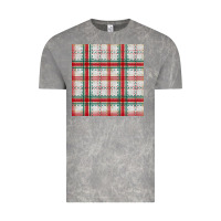 Cloud Rock christmas plaid seamless pattern Vintage Tee - BundleAndBundleShop