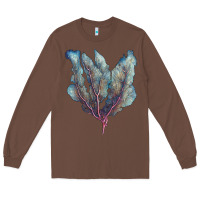 Chestnut Venus Fan Sea Coral Long Sleeve Tee - LillyAllenDesigns