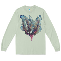 Matcha Venus Fan Sea Coral Long Sleeve Tee - LillyAllenDesigns