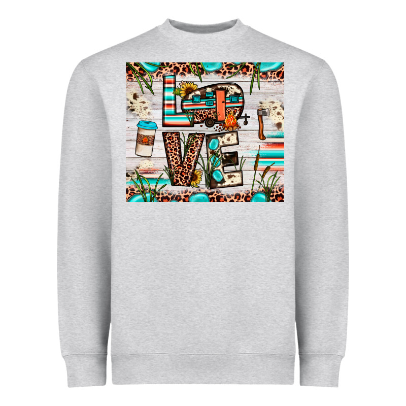 Love Camp Heavyweight Sweatshirt by JahusDesignShop | Teevron