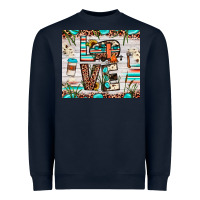 Navy love camp Heavyweight Sweatshirt - JahusDesignShop