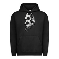 Pigment Black Lightning bolt Soccer Urban Hoodie - HowdyJamesFarm