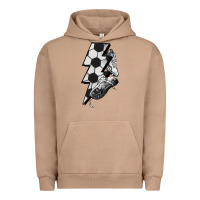 Pigment Burro Lightning bolt Soccer Urban Hoodie - HowdyJamesFarm
