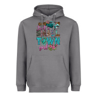 Storm Just A Small Town Girl With Truck Heavyweight Hoodie - BundleAndBundleShop