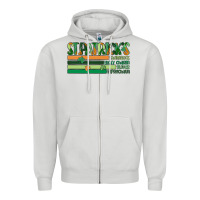 Dove Grey st. patrick's day Zipper Hoodie - MaliasSmallBusiness