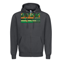Smoke st. patrick's day Zipper Hoodie - MaliasSmallBusiness