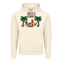 Vintage Artic hello summer Vintage Hoodie - CowhideDigitalArt