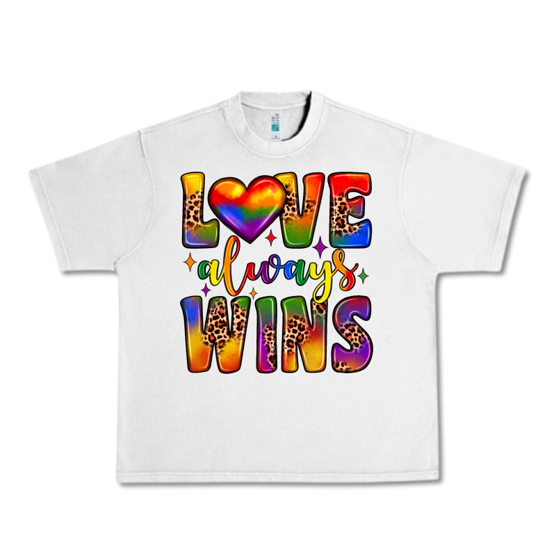 Love Always Wins Urban Heavy Tee by JahusDesignShop | Teevron