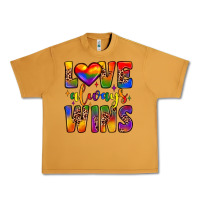 Peanut Butter love always wins Urban Heavy Tee - JahusDesignShop