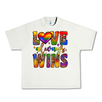 Pistachio love always wins Urban Heavy Tee - JahusDesignShop