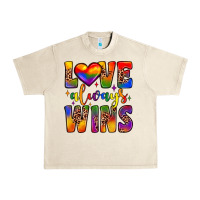 Sandshell love always wins Urban Heavy Tee - JahusDesignShop