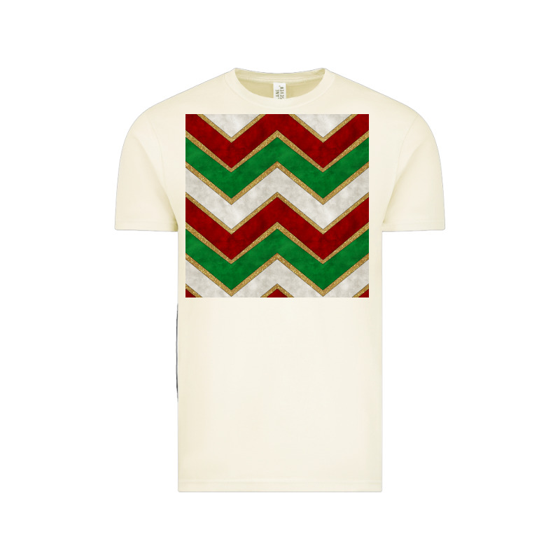 Christmas Stripes Seamless Pattern Vintage Tee by BundleAndBundleShop | Teevron
