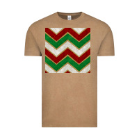 Vintage Coffee christmas stripes seamless pattern Vintage Tee - BundleAndBundleShop