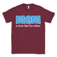 Burgundy lil autism mom Classic Tee - CowhideDigitalArt