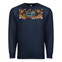 Navy teacher mode libbey glass Premium Sweatshirt - BundleAndBundleShop