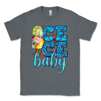 Charcoal Heather ice ice baby with popsicle Classic Tee - AdoDesignShop