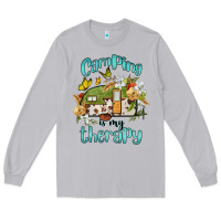 Camping Is My Therapy Long Sleeve Tee | Teevron