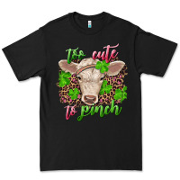 Black Too cute to pinch charolais calf Premium Tee - RanaPortraitStore
