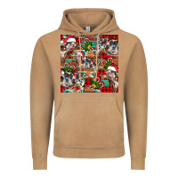 Vintage Camel christmas pig  aztec Vintage Hoodie - FaDigitalArtStudio