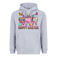 Heather Grey Happy Easter Dental And Egg Heavyweight Hoodie - BundleAndBundleShop