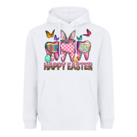 White Happy Easter Dental And Egg Heavyweight Hoodie - BundleAndBundleShop