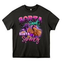 Asphalt Sorta sweet sorta spooky sneaker and heel afro wom Heavy Core Tee - RanaPortraitStore