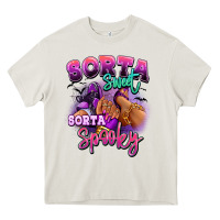 Cream Sorta sweet sorta spooky sneaker and heel afro wom Heavy Core Tee - RanaPortraitStore