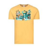 Vintage Mustard winter coffe cups Vintage Tee - AdoDesignShop