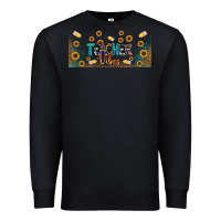Black teacher vibes libbey glass Premium Sweatshirt - BundleAndBundleShop