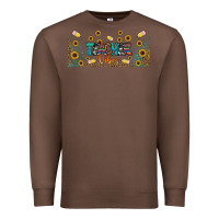 Chestnut teacher vibes libbey glass Premium Sweatshirt - BundleAndBundleShop