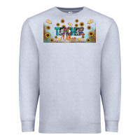 Heather Grey teacher vibes libbey glass Premium Sweatshirt - BundleAndBundleShop