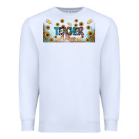 White teacher vibes libbey glass Premium Sweatshirt - BundleAndBundleShop