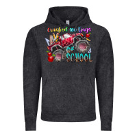 Crushed 100 Days Of School Vintage Hoodie | Teevron