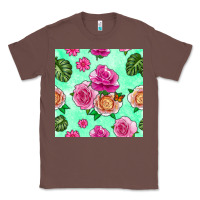 Chestnut floral background Classic Tee - BundleAndBundleShop