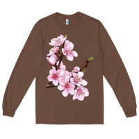Chestnut Peach Blossom Long Sleeve Tee - LillyAllenDesigns