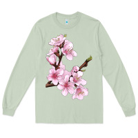 Matcha Peach Blossom Long Sleeve Tee - LillyAllenDesigns