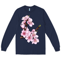 Peach Blossom Long Sleeve Tee | Teevron