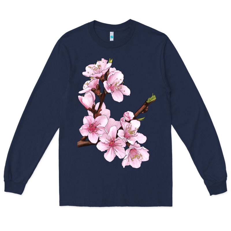 Peach Blossom Long Sleeve Tee by LillyAllenDesigns | Teevron
