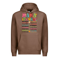 Chestnut mama its okay Premium Hoodie - JahusDesignShop