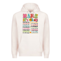Pale Pink mama its okay Premium Hoodie - JahusDesignShop